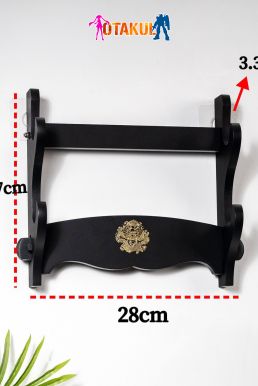 Giá Để Kiếm Treo Tường Tiêu Chuẩn 2 Tầng Hình Rồng