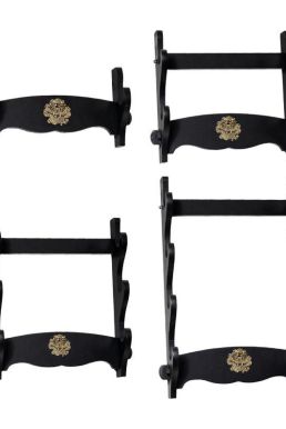 Giá Để Kiếm Treo Tường Tiêu Chuẩn 2 Tầng Hình Rồng