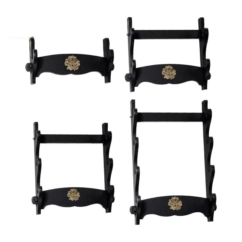 Giá Để Kiếm Treo Tường Tiêu Chuẩn 2 Tầng Hình Rồng