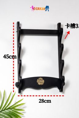 Giá Để Kiếm Treo Tường Tiêu Chuẩn 3 Tầng Hình Rồng