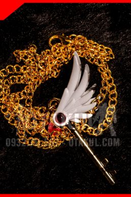 Dây Chuyền Trúc Bi Chìa Khóa Gậy Mỏ Chim Sakura