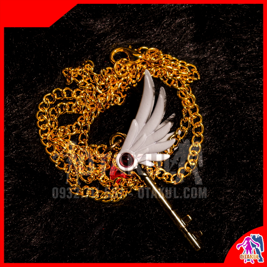 Dây Chuyền Trúc Bi Chìa Khóa Gậy Mỏ Chim Sakura