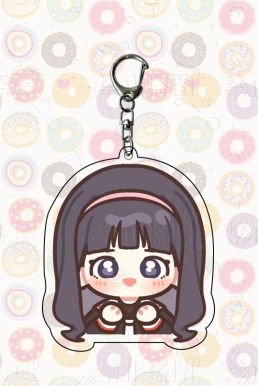 Móc Khóa Cardcaptor Sakura Chibi Đồng Phục - Kỷ Vật Phép Thuật Trong Tầm Tay