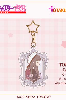 Móc Khóa Cardcaptor Sakura Chibi Hồng - Kỷ Vật Phép Thuật Trong Tầm Tay