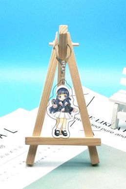 Móc Khóa Cardcaptor Sakura Chibi Hồng - Kỷ Vật Phép Thuật Trong Tầm Tay