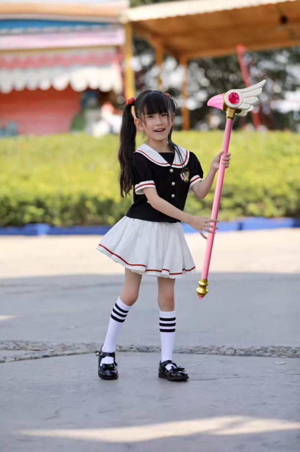 Gậy Sakura Mỏ Chim Trong Hồng Xịn 85Cm