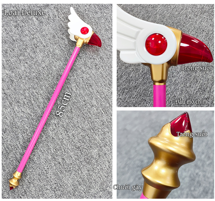 Gậy Sakura Mỏ Chim Trong Xịn 85Cm