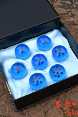 Bộ 7 Viên Ngọc Rồng 3,5Cm Xanh (Có Hộp) - Dragon Ball