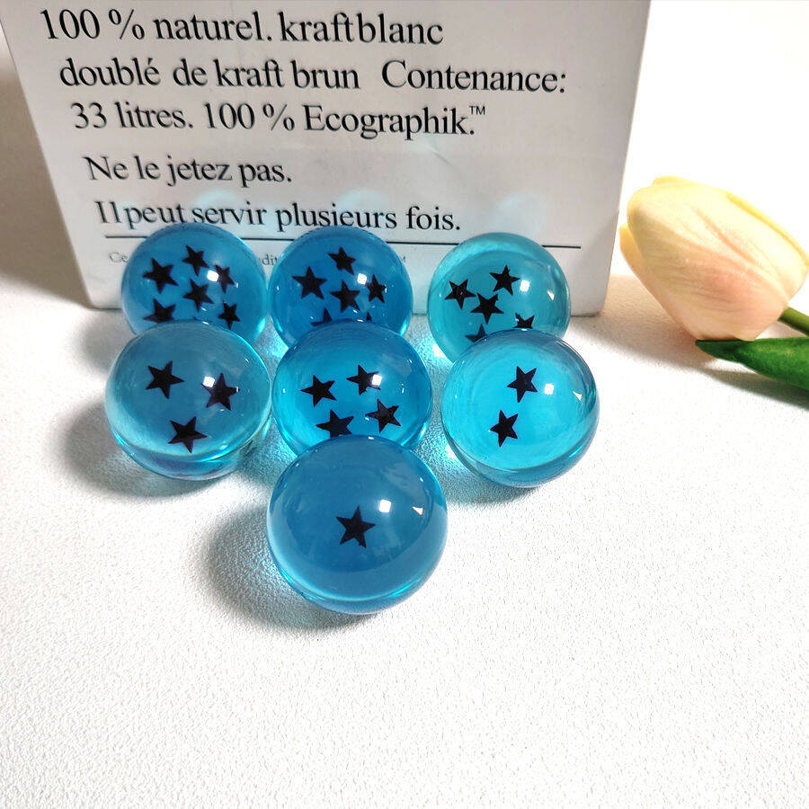 Bộ 7 Viên Ngọc Rồng 4,3Cm Xanh (Không Hộp) - Dragon Ball