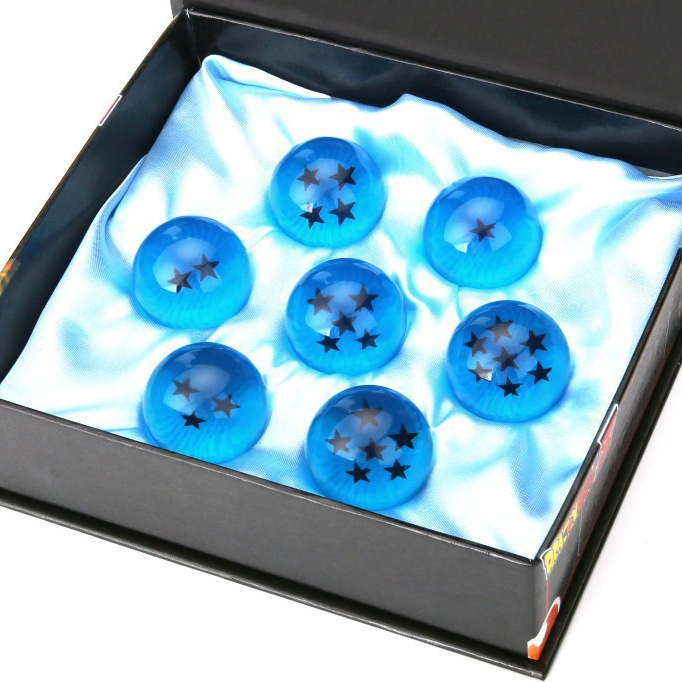 Bộ 7 Viên Ngọc Rồng 4,3Cm Xanh (Không Hộp) - Dragon Ball