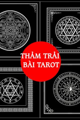 Thảm Trải Bài Giá Rẻ - Chất Liệu Vải Không Dệt - Tinh Tú Cổ Đại 50*50Cm - Dùng Bói Bài Tarot - Bói Bài Sakura 17824