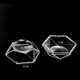 Đế Nhựa Trưng Bày Vật Phẩm - Chất Liệu Nhựa PVC Cao Cấp Trong Suốt - Loại Lớn