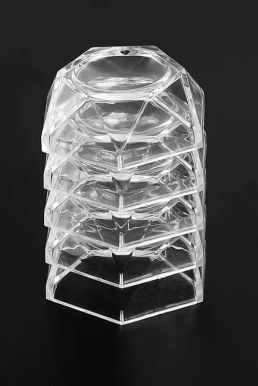 Đế Nhựa Trưng Bày Vật Phẩm - Chất Liệu Nhựa PVC Cao Cấp Trong Suốt - Loại Lớn