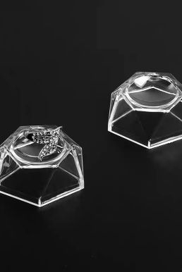 Đế Nhựa Trưng Bày Vật Phẩm - Chất Liệu Nhựa PVC Cao Cấp Trong Suốt - Loại Lớn