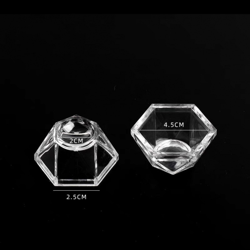 Đế Nhựa Trưng Bày Vật Phẩm - Chất Liệu Nhựa PVC Cao Cấp Trong Suốt - Loại Lớn