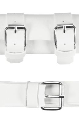 Thắt Lưng Đeo Kiếm - Đai Da Đeo Kiếm - Thắt Lưng Gắn Bao Kiếm - Loại 1 Kiếm Cao Cấp Màu Trắng (Dây Rút)