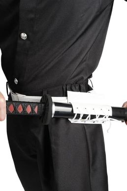 Thắt Lưng Đeo Kiếm - Đai Da Đeo Kiếm - Thắt Lưng Gắn Bao Kiếm - Loại 1 Kiếm Cao Cấp Màu Trắng (Dây Rút)