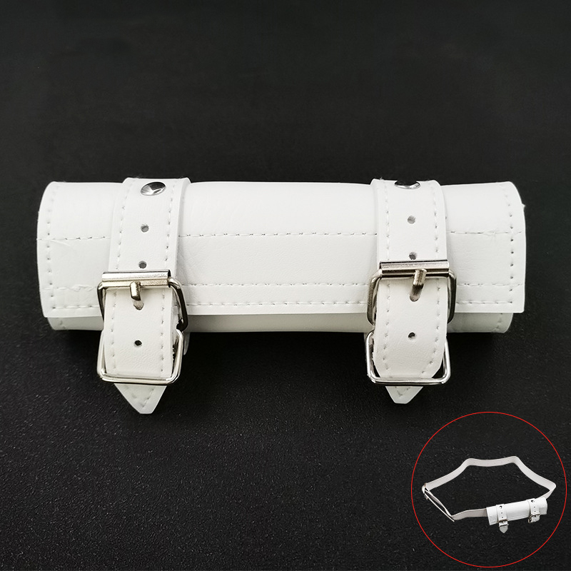 Thắt Lưng Đeo Kiếm - Đai Da Đeo Kiếm - Thắt Lưng Gắn Bao Kiếm - Loại 1 Kiếm Cao Cấp Màu Trắng (Dây Rút)