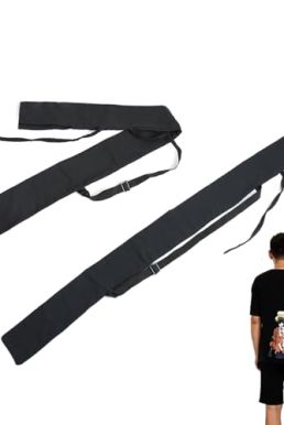 Bao Đựng Kiếm Đeo Lưng - Túi Vải Đựng Kiếm - Loại 1 Kiếm - Màu Đen