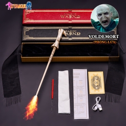 Đũa Phép Voldemort Phóng Lửa Điện Kèm Sạc USB
