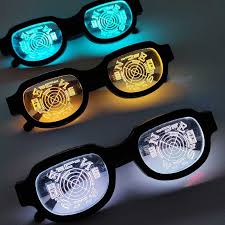 Kính Lazer Conan Đa Sắc - 7 Màu Biến Đổi Liên Tục - Bật Sáng 7 Màu Lung Linh Để Dò Đường Và Khóa Mục Tiêu