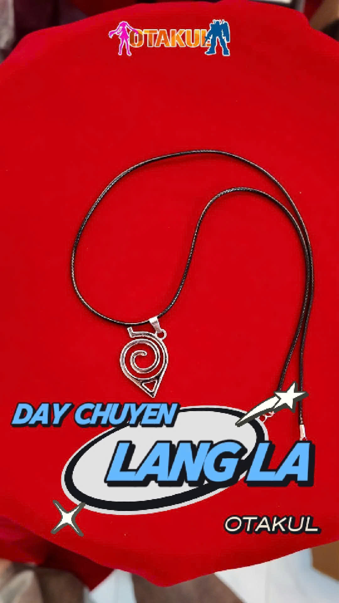 Dây Chuyền Làng Lá- Naruto