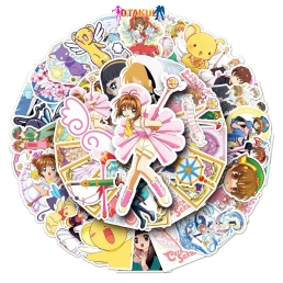 Bộ 50 Sticker Sakura Đủ Loại Giàu Cảm Xúc