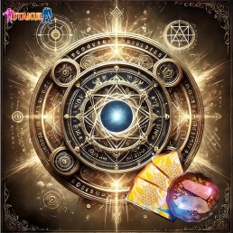 Thảm Trải Bài Fiber Tinh Đồ Cổ Trận - Dùng Bói Bài Tarot - Bói Bài Sakura