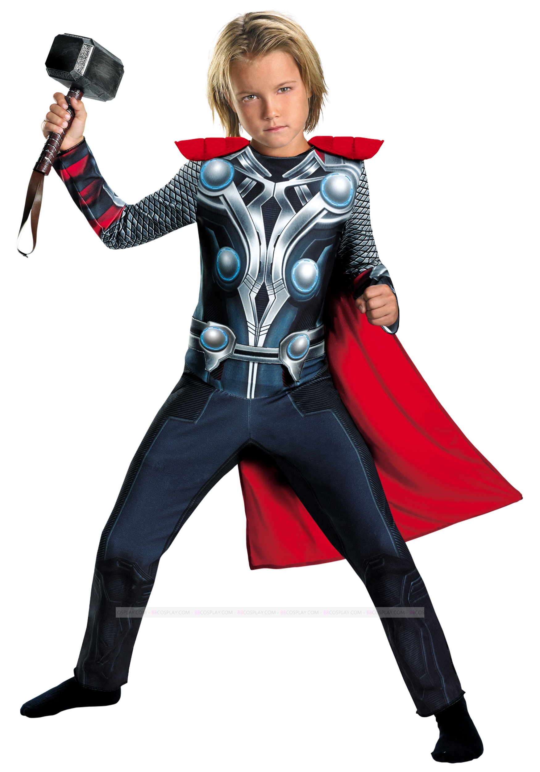 Trang Phục Thor Cơ Bắp Trẻ Em