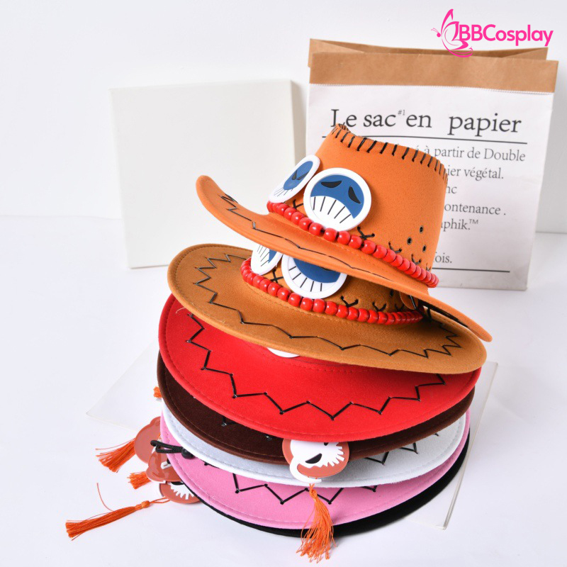 Nón Ace, Mũ Ace (One Piece) Portgas D. Ace - Loại Xịn