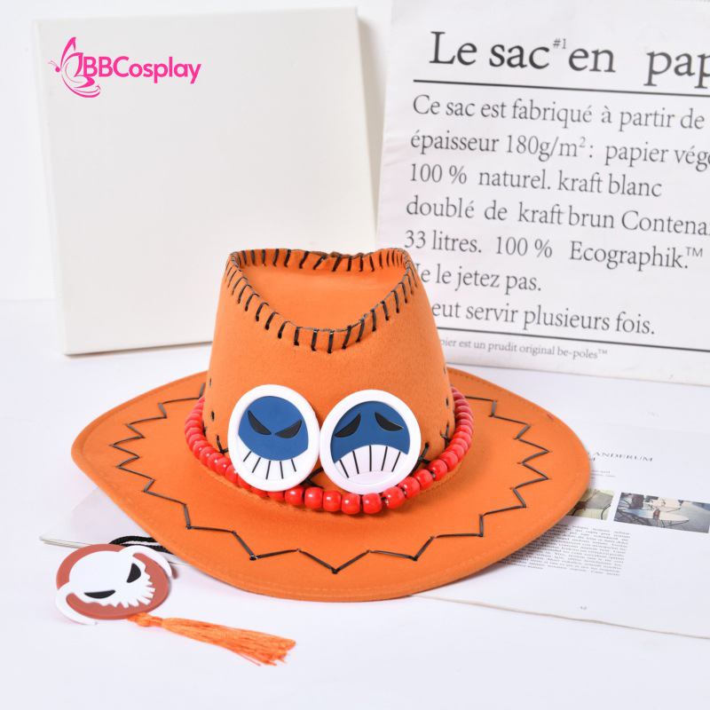 Nón Ace, Mũ Ace (One Piece) Portgas D. Ace - Loại Xịn