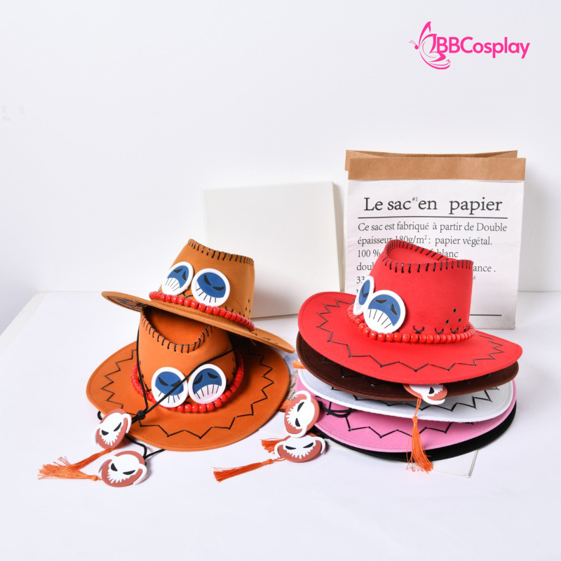 Nón Ace, Mũ Ace (One Piece) Portgas D. Ace - Loại Xịn