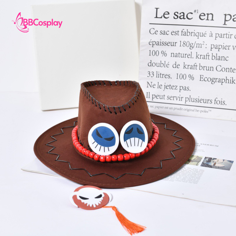 Nón Ace, Mũ Ace (One Piece) Portgas D. Ace - Loại Xịn
