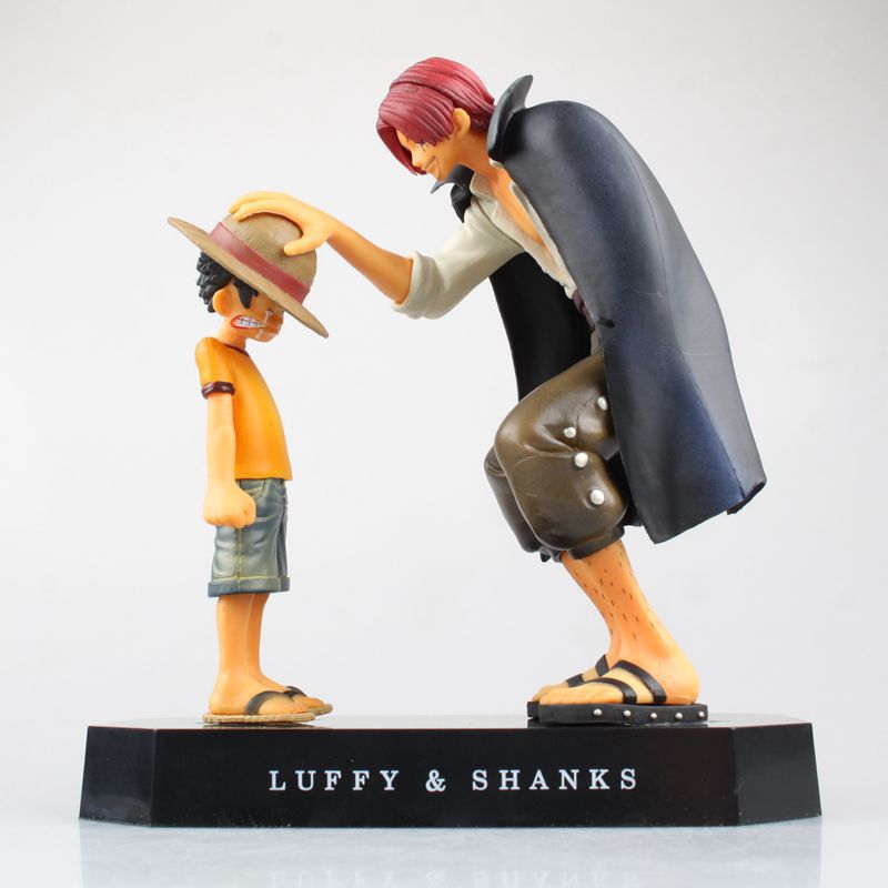 Mô Hình One Piece - Shank Tóc Đỏ + Luffy
