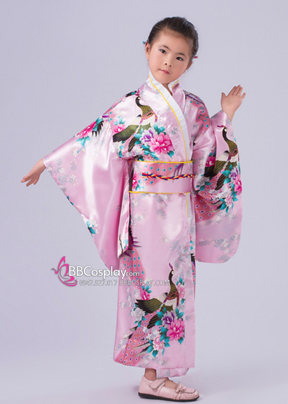 Kimono Nhật Cho Bé Gái - Phi Hồng Hoa