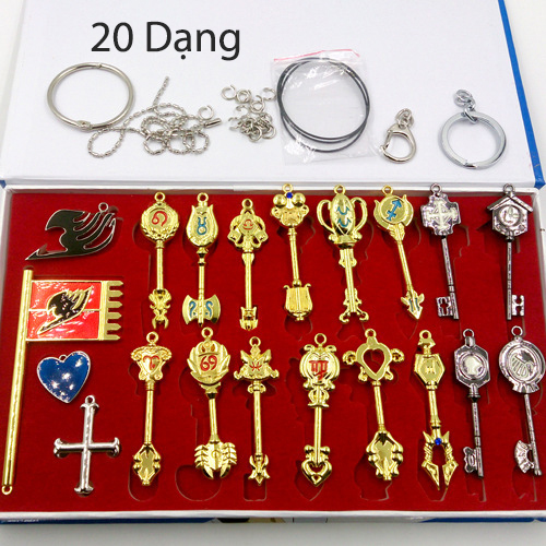 Bộ Chìa Khóa Tinh Linh Fairy Tail 26 Món