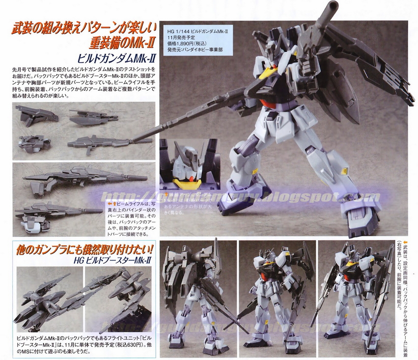 Mô Hình Gundam Build MK - II - HG 1/144