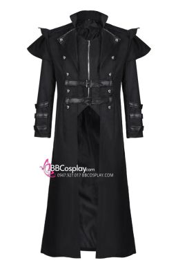 Vest Thợ Săn Bóng Đêm Dáng Dài Thế Kỉ XIV Phong Cách Steampunk