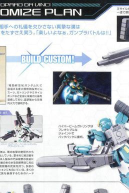 Mô Hình Gundam Leopard Da Vinci HG 1/144