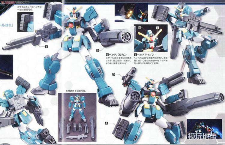 Mô Hình Gundam Leopard Da Vinci HG 1/144