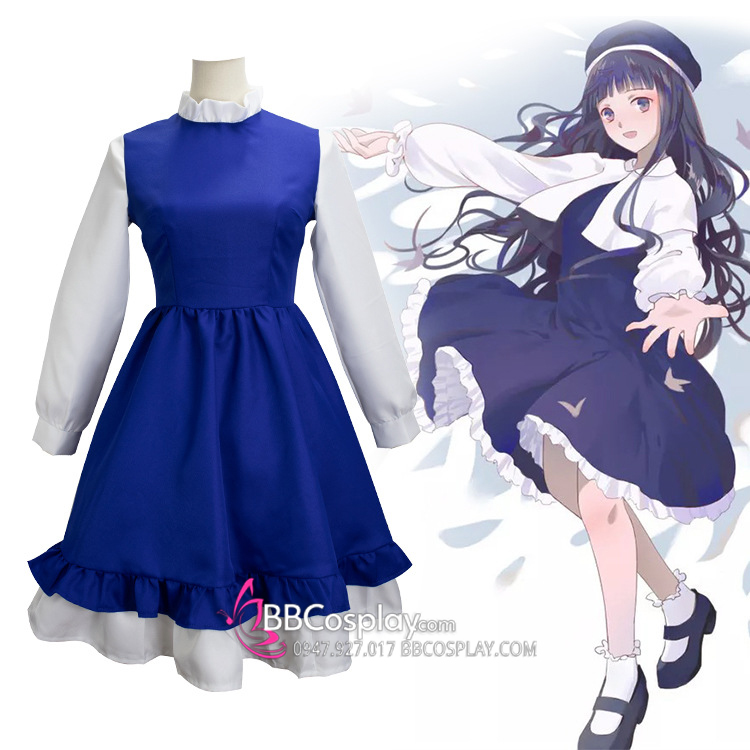 Bộ Trang Phục Hóa Trang Nhân Vật Hoạt Hình Thủ Lĩnh Thẻ Bài Sakura Tomoyo