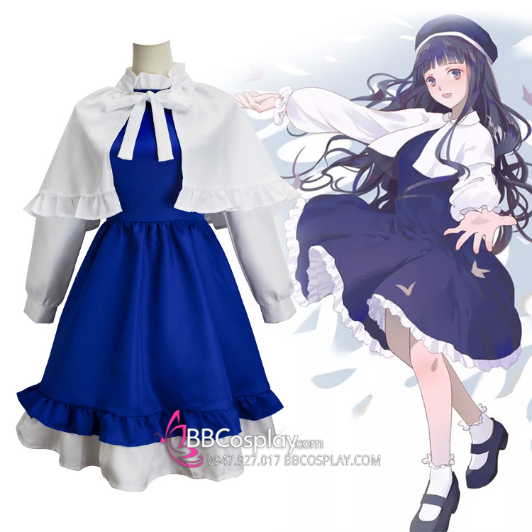 Bộ Trang Phục Hóa Trang Nhân Vật Hoạt Hình Thủ Lĩnh Thẻ Bài Sakura Tomoyo