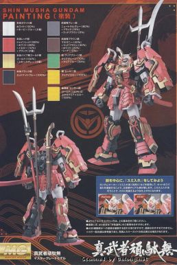 Mô Hình Gundam 012 Shin Musha MG 1/100
