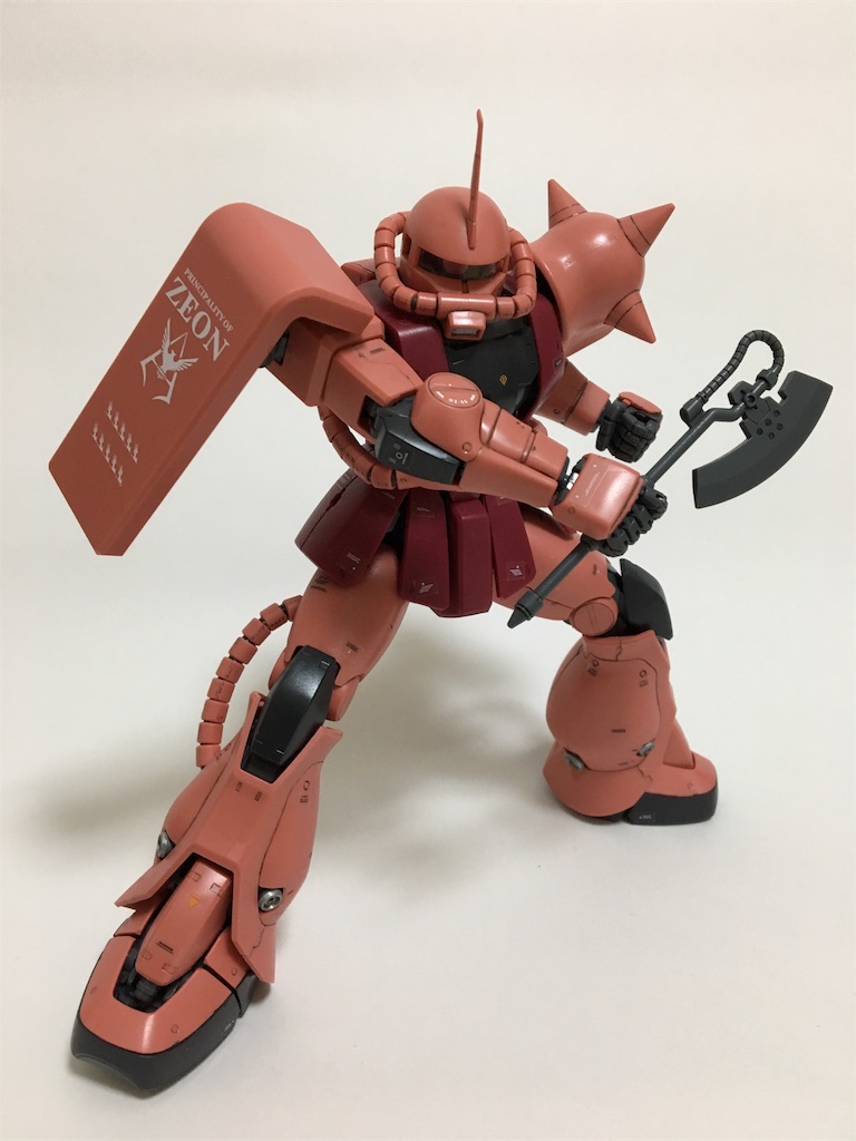 Mô Hình 021 MS-06S ZAKU II | Gundam MG 1/100