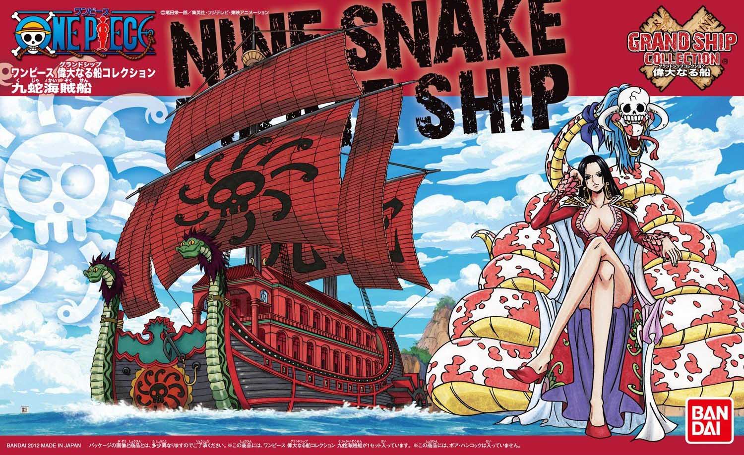 Mô Hình Thuyền Nine Snake - One Piece