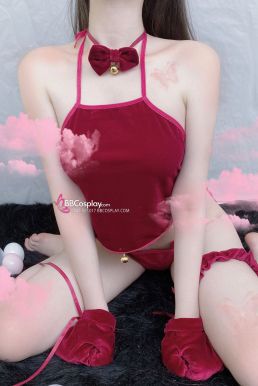 Trang Phục Sexy Meow Meow Meow Đỏ
