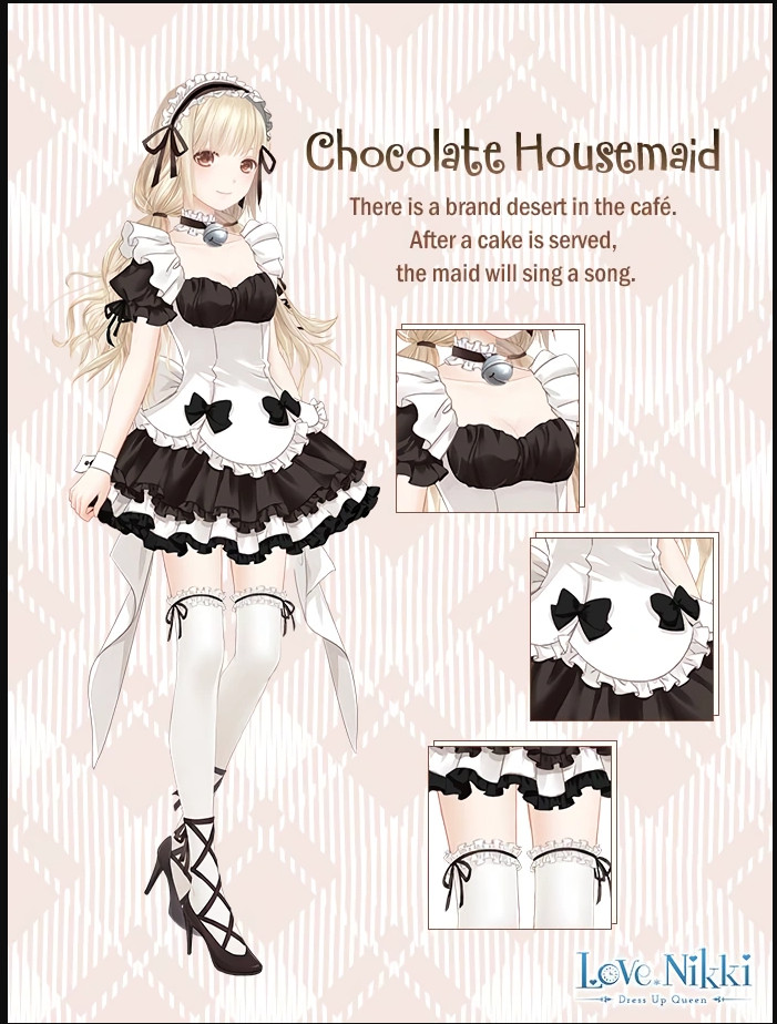 Trang Phục Maid Nikki