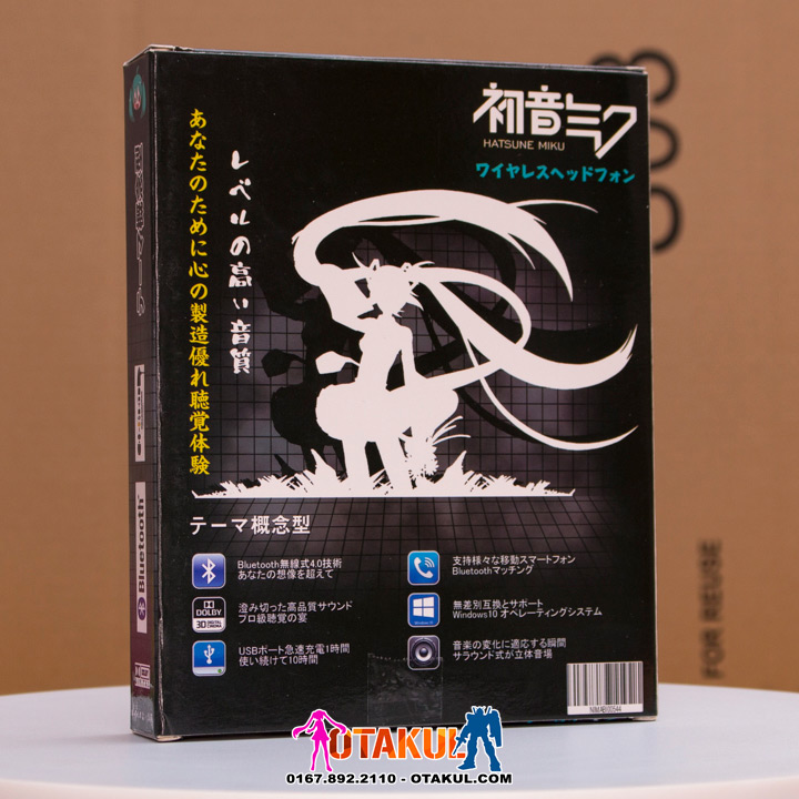 Tai Nghe Bluetooth - Hatsune Miku