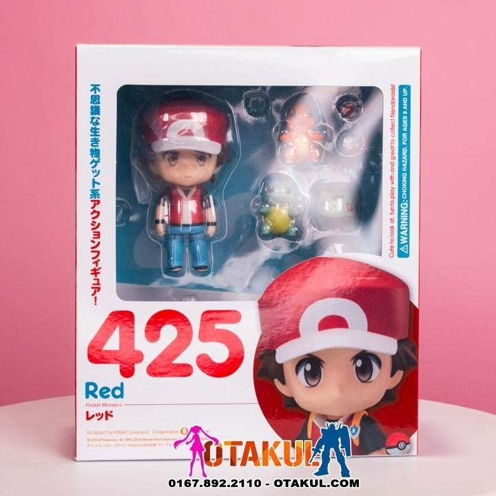 Mô Hình Nendoroid 425 - Red - Pokemon