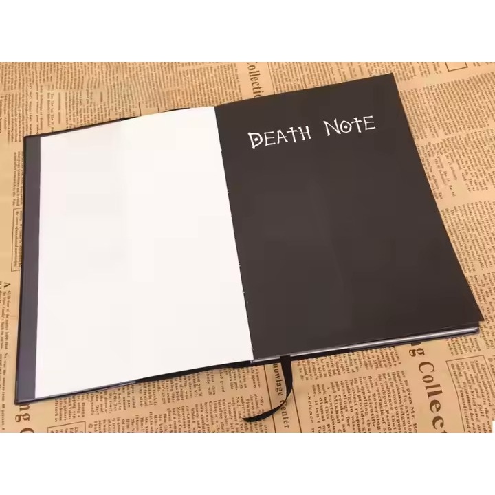 Sổ Tay Death Note Lớn - Cuốn Sổ Tử Thần Lớn Có Hộp Tặng Kèm Bút Lông Và Bookmark